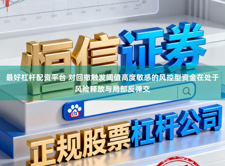 最好杠杆配资平台 对回撤触发阈值高度敏感的风控型资金在处于风险释放与局部反弹交