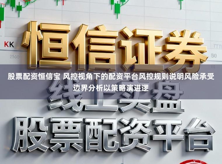 股票配资恒信宝 风控视角下的配资平台风控规则说明风险承受边界分析以策略演进逻